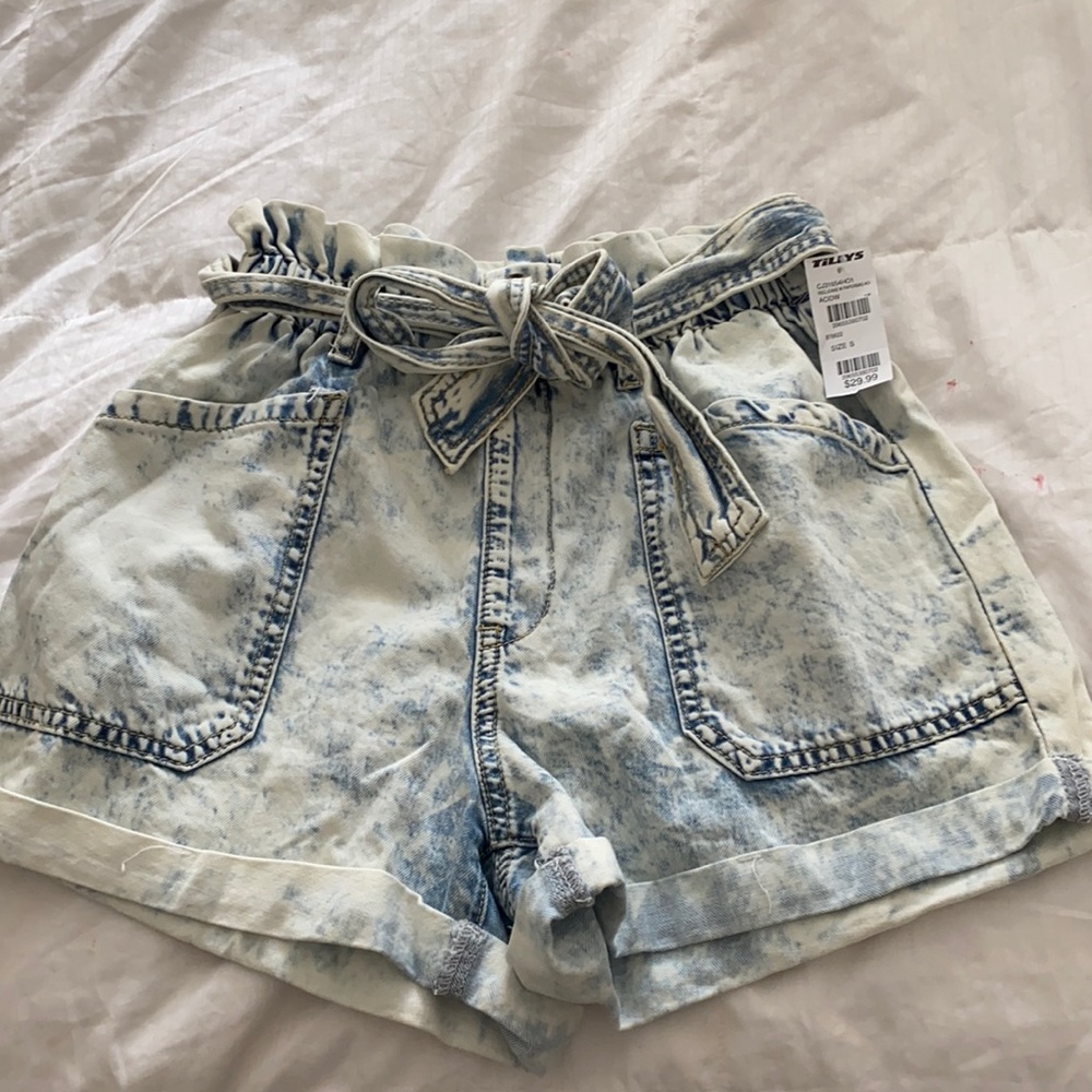 Adorable denim shorts